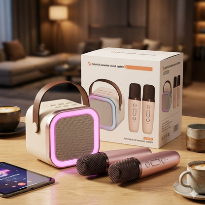 Sixonic K12 Karaoke Speaker – Portable Rechargeable Wireless Bluetooth Speaker with Microphone